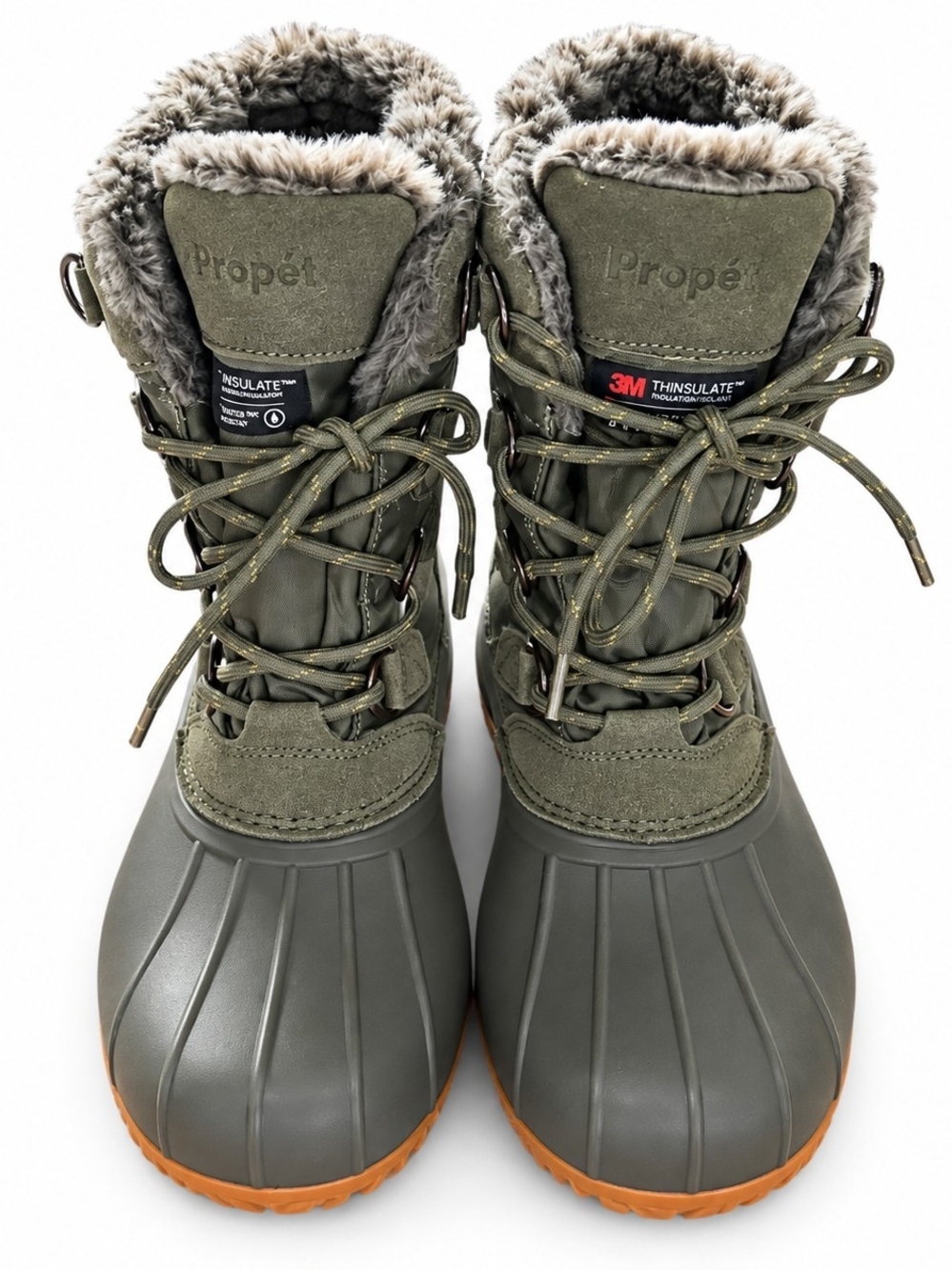 Propet WRX072N Women’s Size 9.5 Olive Green Thinsulate Insulated Winter Snow Boo